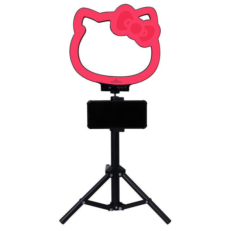 Hello Kitty® Supercute 10” RGB Desktop Ring Light with Tripod - Elegancia