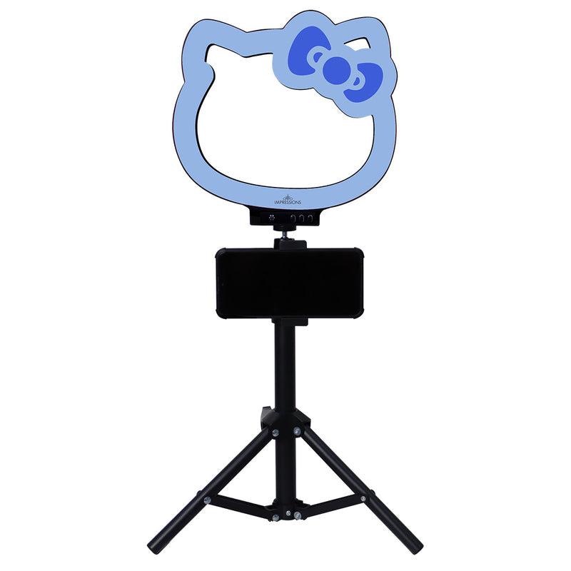 Hello Kitty® Supercute 10” RGB Desktop Ring Light with Tripod - Elegancia