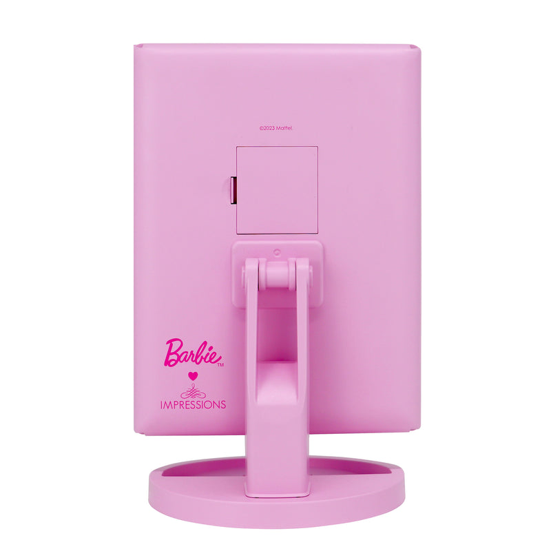 Barbie™ Trifold LED Tri-Tone Makeup Mirror with Magnification - Elegancia
