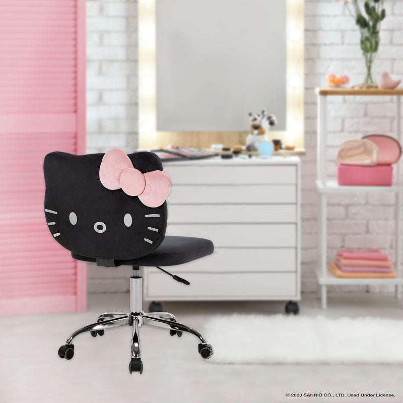 Hello Kitty® Kawaii Swivel Vanity Chair - Elegancia