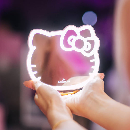 Hello Kitty® Pocket Mirror with Ring Stand - Elegancia