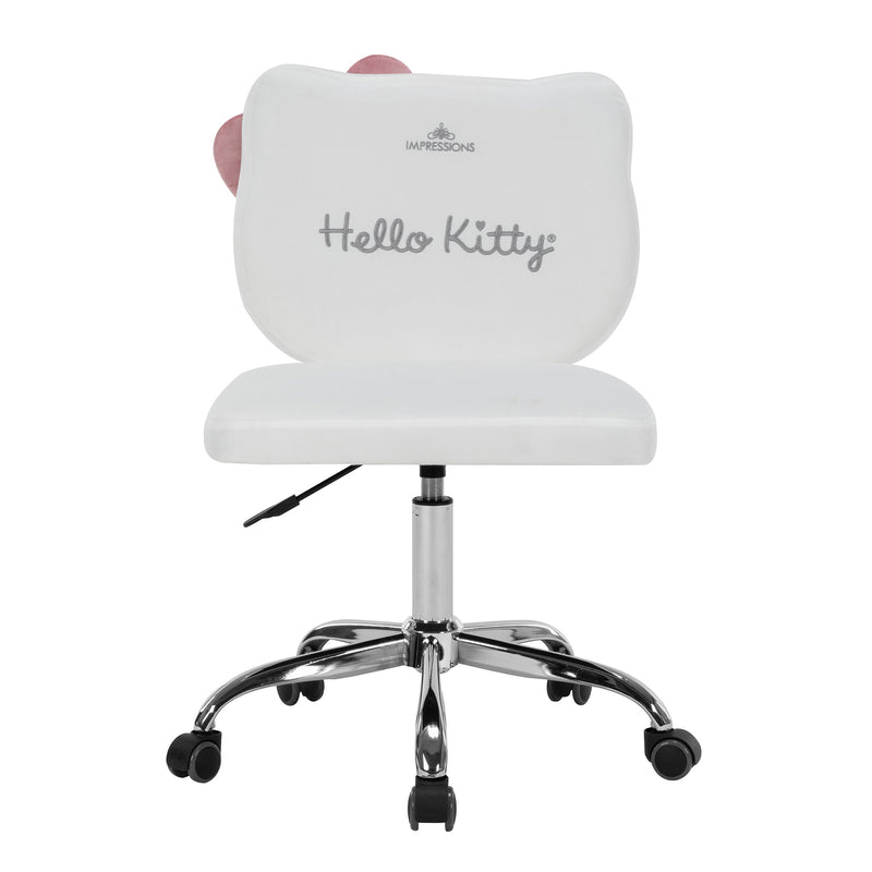 Hello Kitty® Kawaii Swivel Vanity Chair - Elegancia