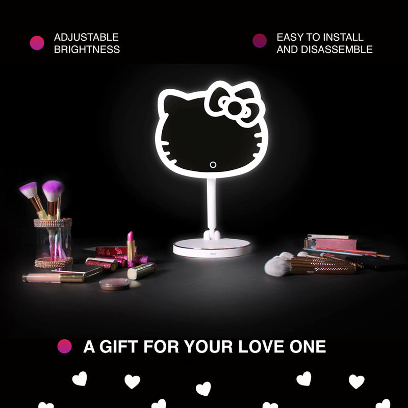 Hello Kitty LED Rechargeable Makeup Mirror - Elegancia