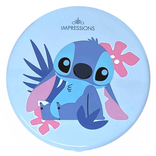 Stitch LED Rechargeable Compact Mirror - Elegancia