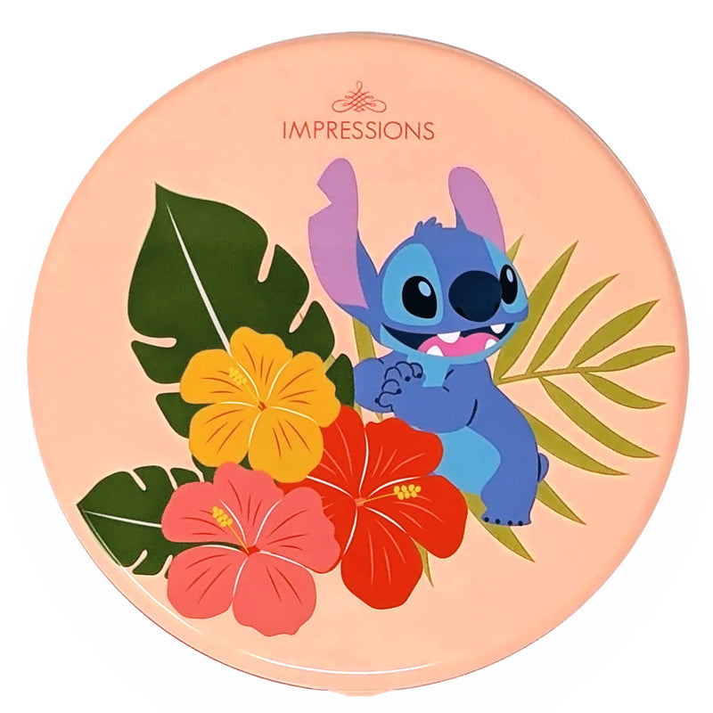 Stitch LED Rechargeable Compact Mirror - Elegancia
