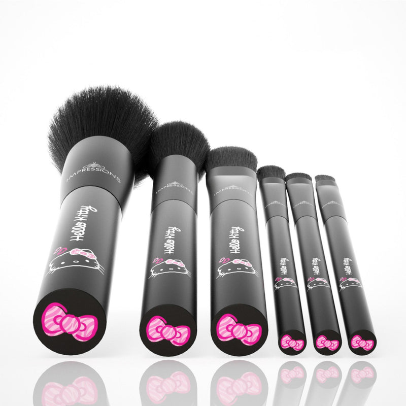 Hello Kitty® "Just Slay" 6-PC BRUSH SET - Elegancia
