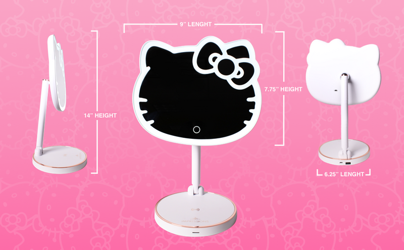 Hello Kitty LED Rechargeable Makeup Mirror - Elegancia