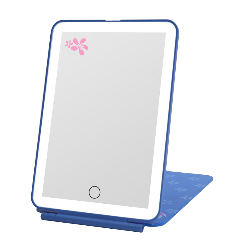 Stitch TouchPad Mini Tri-Tone LED Makeup Mirror - Elegancia 