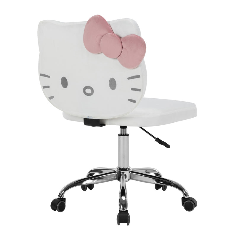 Hello Kitty® Kawaii Swivel Vanity Chair - Elegancia 