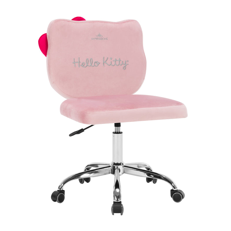 Hello Kitty® Kawaii Swivel Vanity Chair - Elegancia 