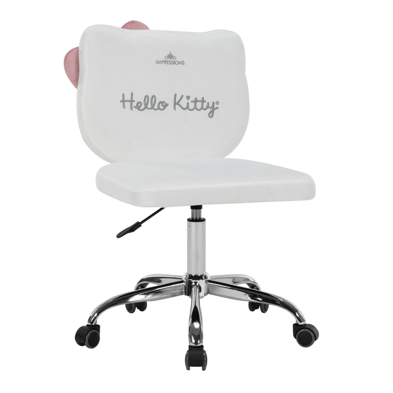 Hello Kitty® Kawaii Swivel Vanity Chair - Elegancia 