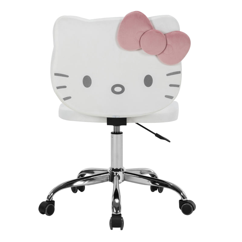Hello Kitty® Kawaii Swivel Vanity Chair - Elegancia 