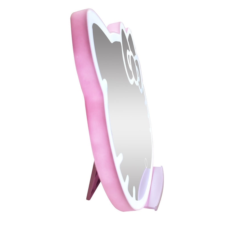 Hello Kitty® Supercute Tri-Tone LED Table Mirror - Elegancia 