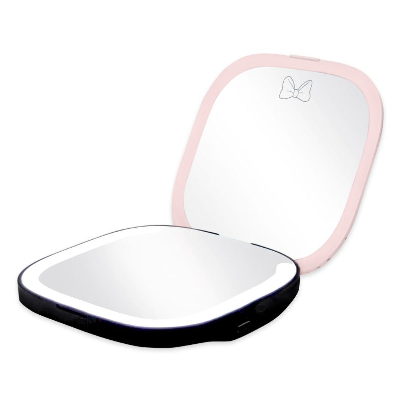 Minnie Mouse LED Rechargeable Compact Mirror - Elegancia 