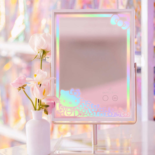 Hello Kitty® RGB Makeup Mirror with Catchall Tray - Elegancia 